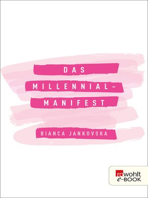 cover image of Das Millennial-Manifest